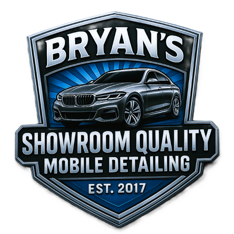 bryans showroom quality mobile detailing logo